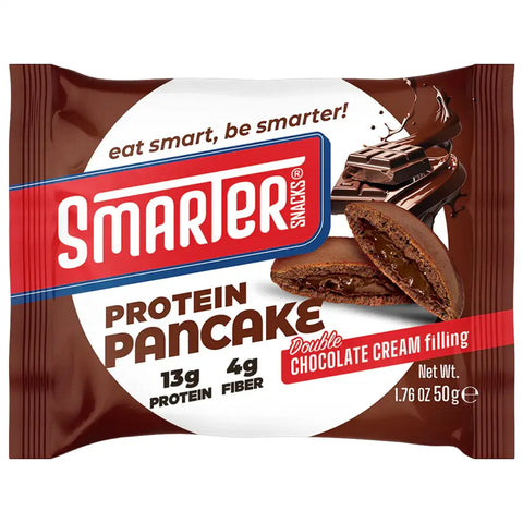 Smarter Snacks - Double Chocolate Cream Filled Pancakes