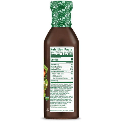 Walden Farms Honey Balsamic Dressing