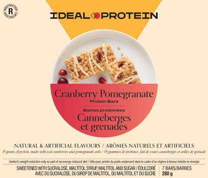 Ideal Protein Cranberry Pomegranate Bar