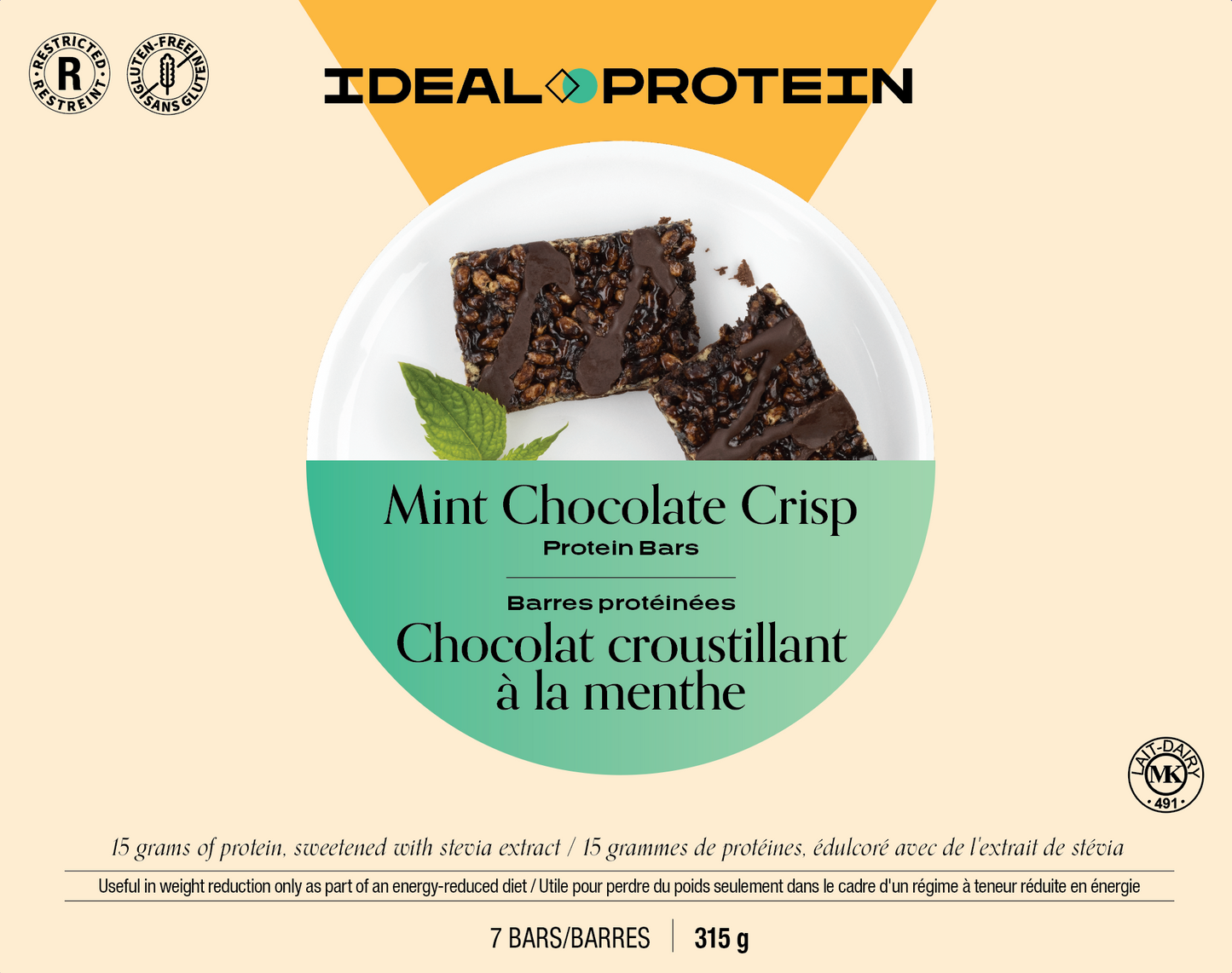 Ideal Protein Mint Chocolate Bar