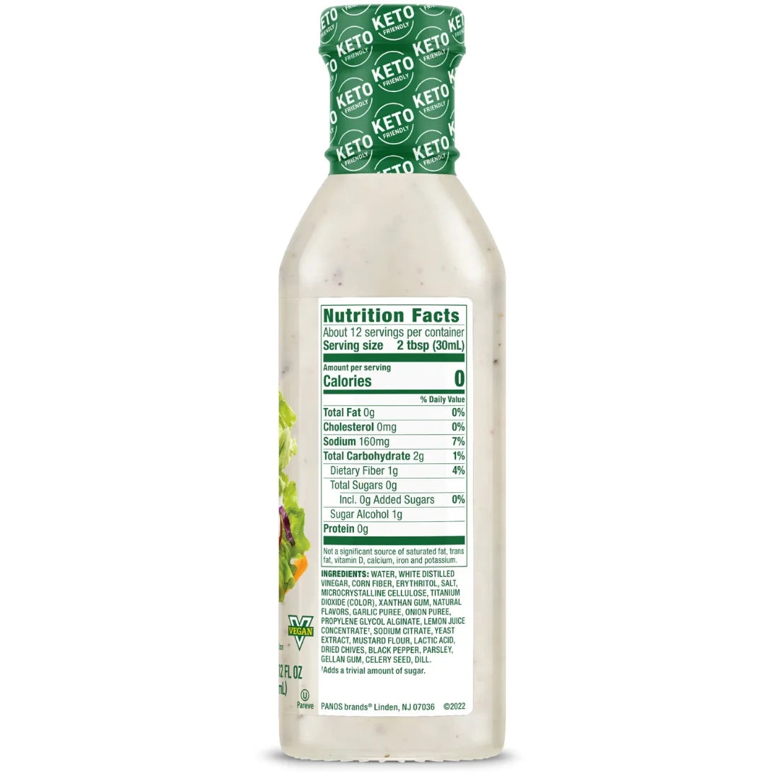 Walden Farms Ranch Dressing - Back.webp