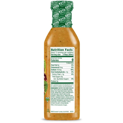 Walden Farms Italian Dressing - Back.webp