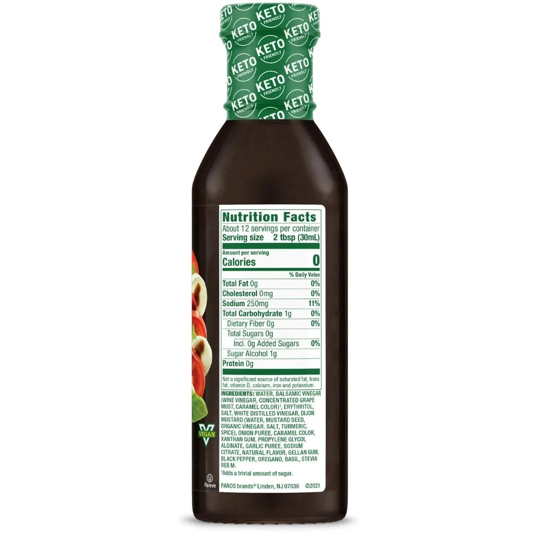 Walden Farms Balsamic Dressing - Back.webp