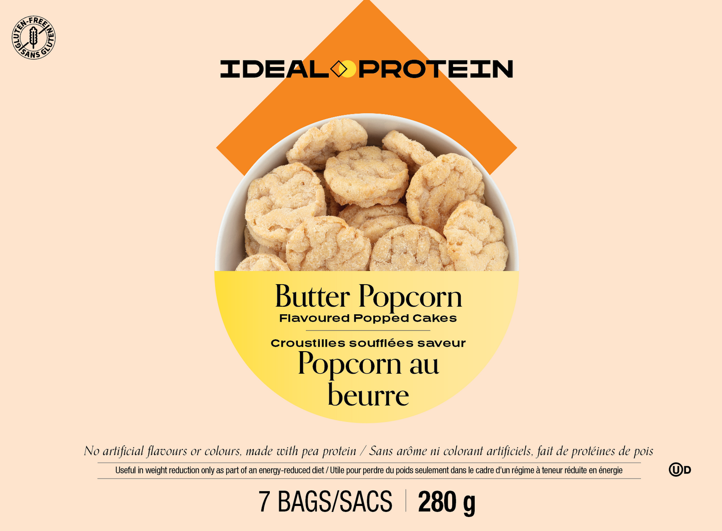 Ideal Protein Butter Popcorn Cakes