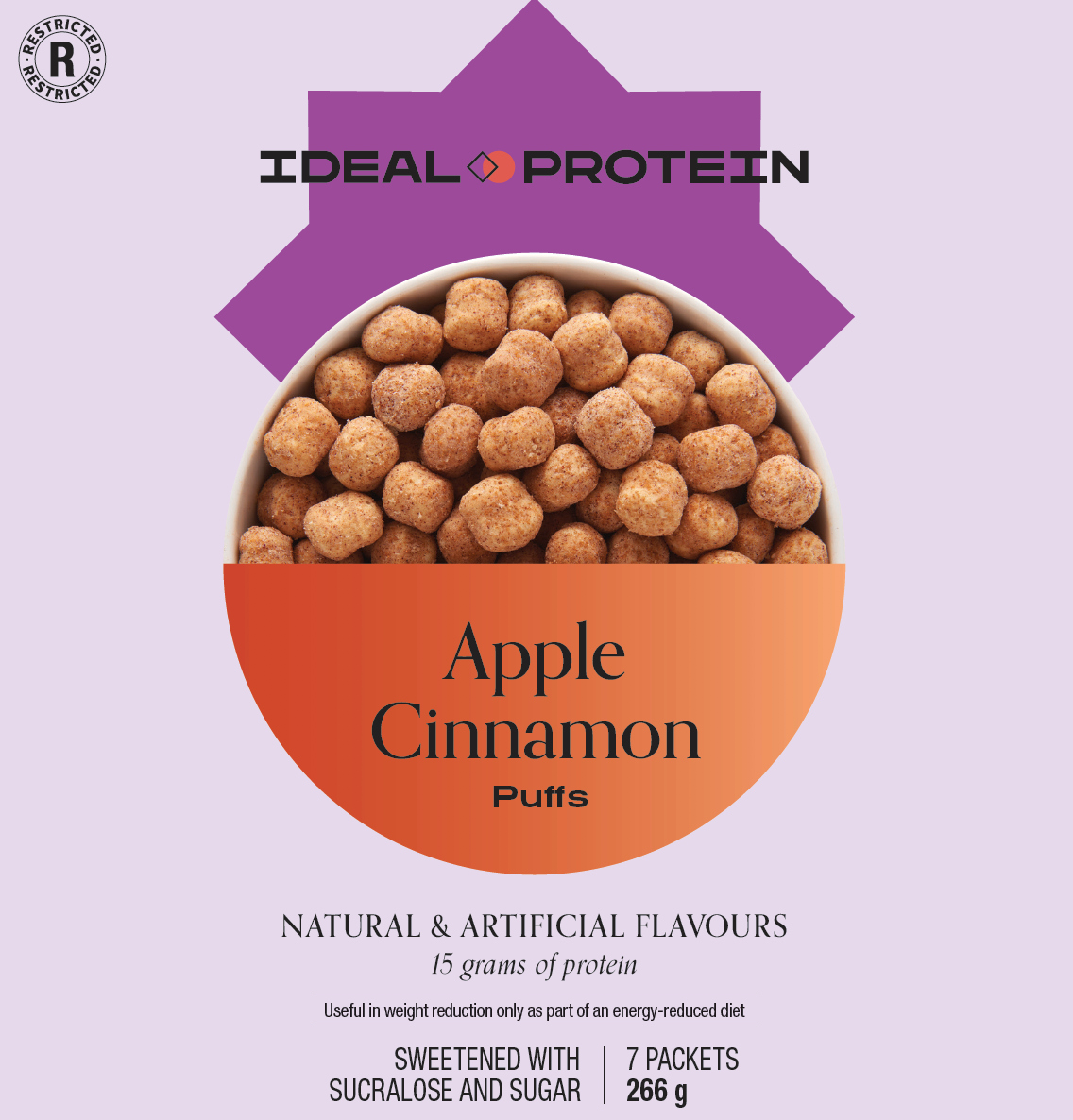 Ideal Protein Apple Cinnamon Puffs