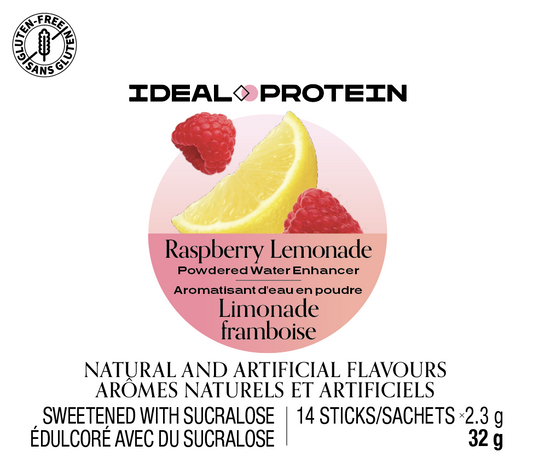 Ideal Protein Raspberry Lemonade Water Enhancer