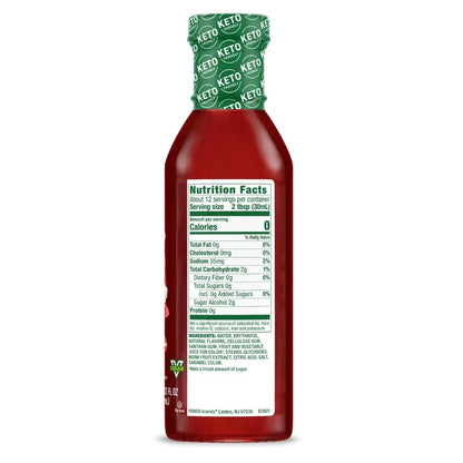 Walden Farms - Strawberry Syrup - Back.webp